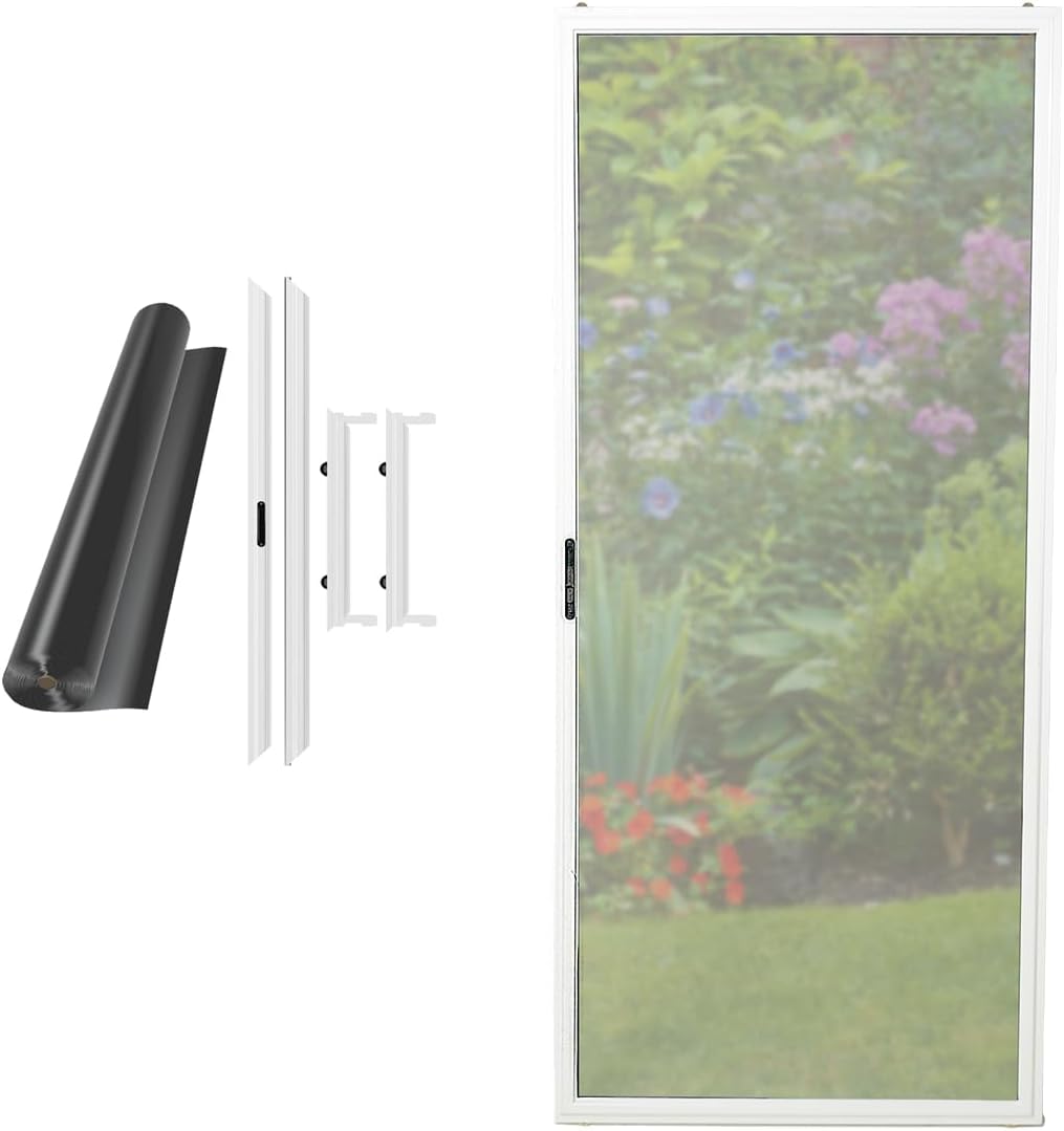 Size Aluminum Patio Screen Door Kit