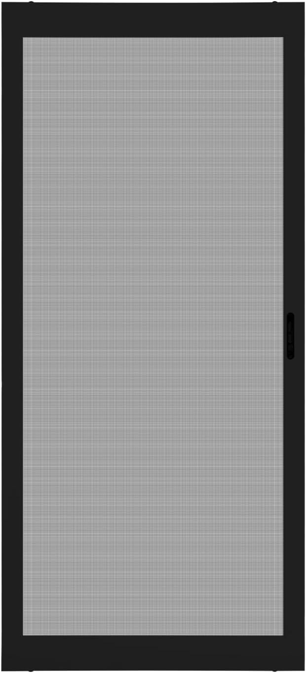 36x80 Black Sliding Screen Door Kit