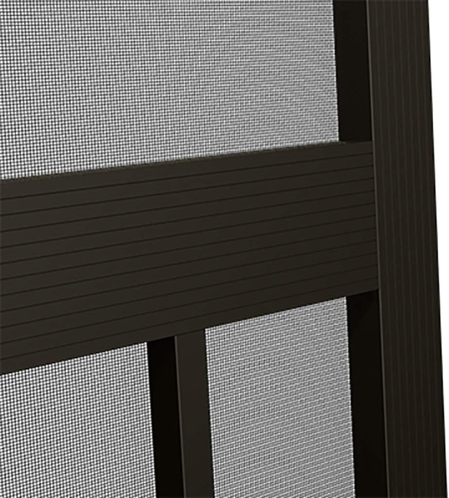 80x36 Black Aluminum Screen Door