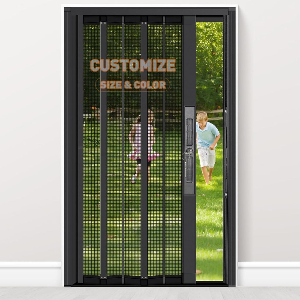 Custom Aluminum Retractable Screen Door