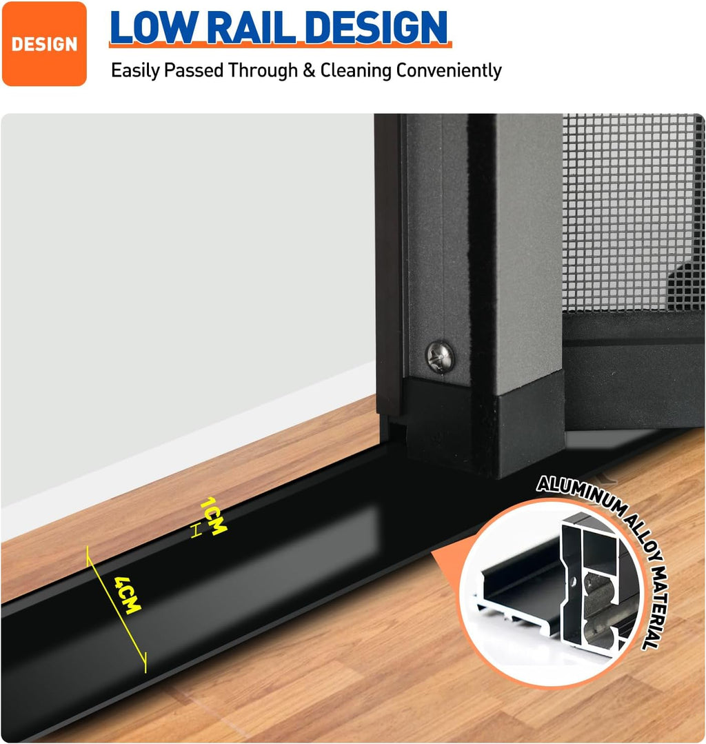 Custom Aluminum Retractable Screen Door