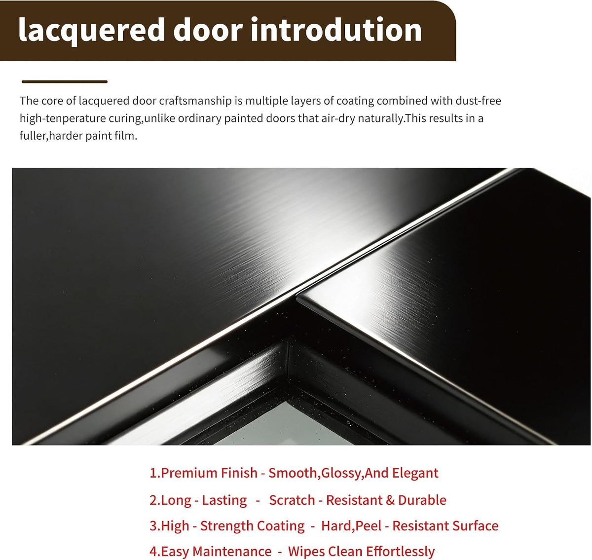 28x80 Black Frosted Glass Interior Door Slab