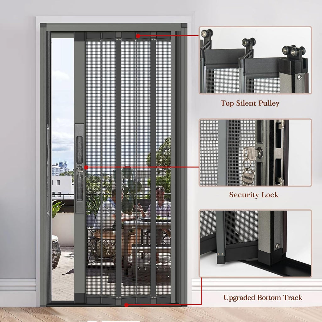 Aluminum Retractable Screen Door