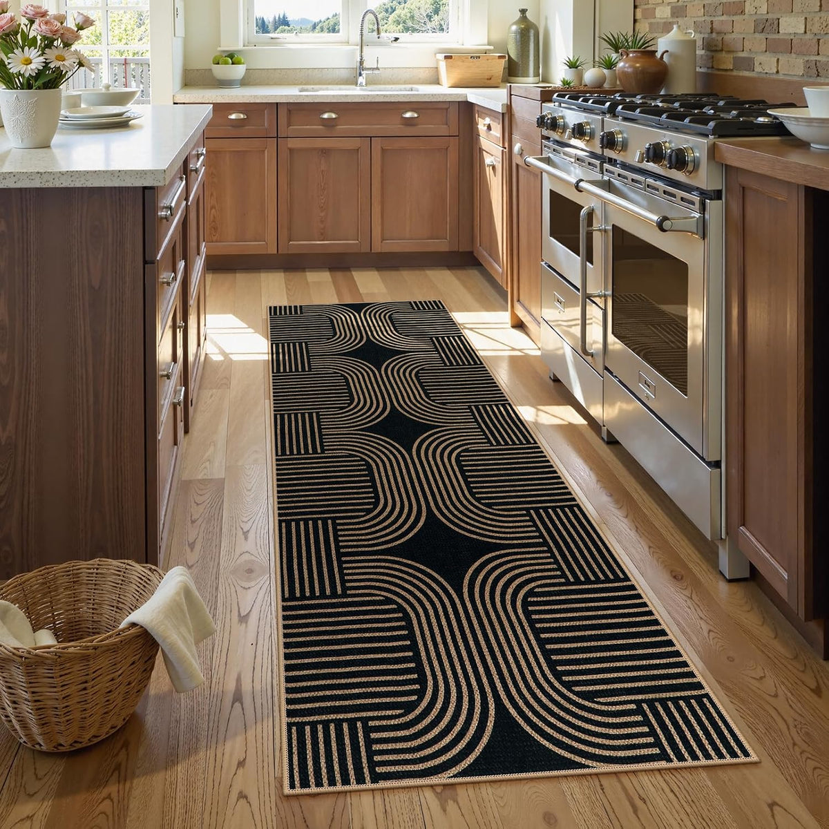 2x6 Geometric Runner Rug
