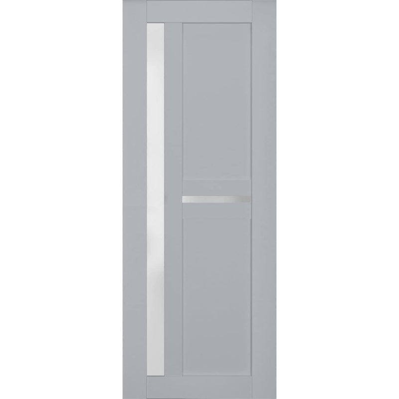 42x84 Grey Frosted Door Slab