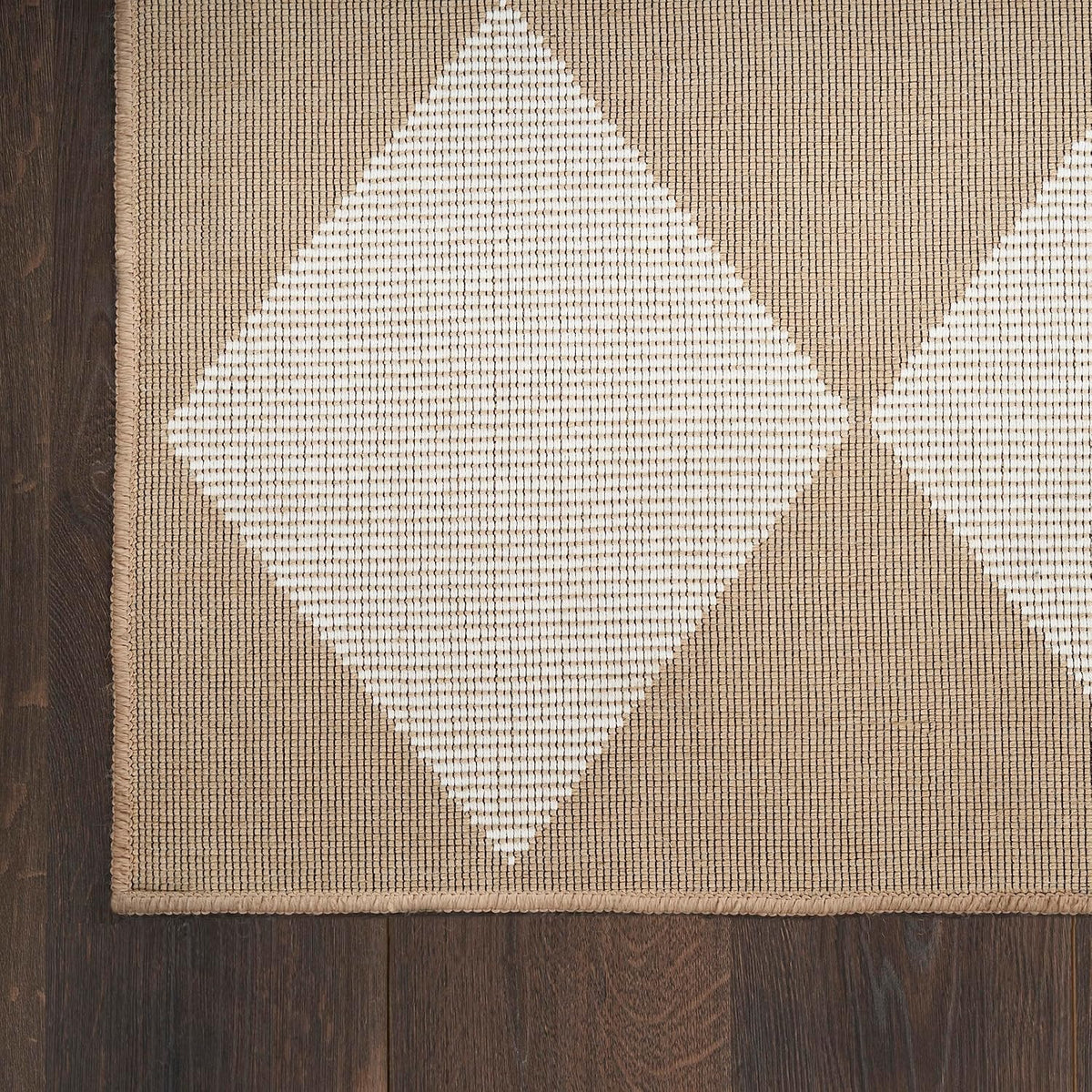 2'3"x7'6" Ivory Jute Area Rug